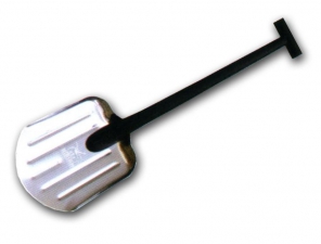 Лопата автомобильная №21 алюминиевое лезвие с ребрами жесткости