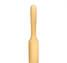 Картофелемялка деревянная с зубчиками (толкушка) Бук (Россия)