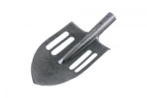 Лопата штыковая с пазами (рельсовая сталь)
