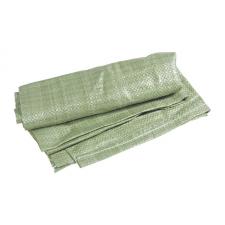 Мешок для мусора зеленый 55x95см, ткань/полипропилен