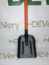 Лопата совковая "Люкс" с металлическим черенком и V-ручкой                                                  (порошковая окраска)