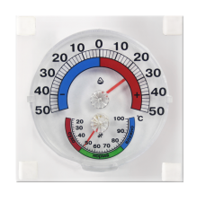 Термометр оконный с гигрометром биметаллический ТГО-1