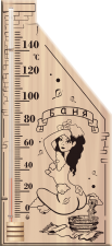 Термометр для сауны 110*265мм ТС №5 
